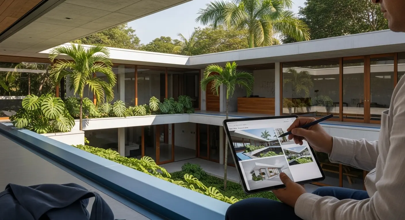 Arquitectos en El Salvador mostrando las tendencias actuales de diseño y arquitectura moderna en el país.