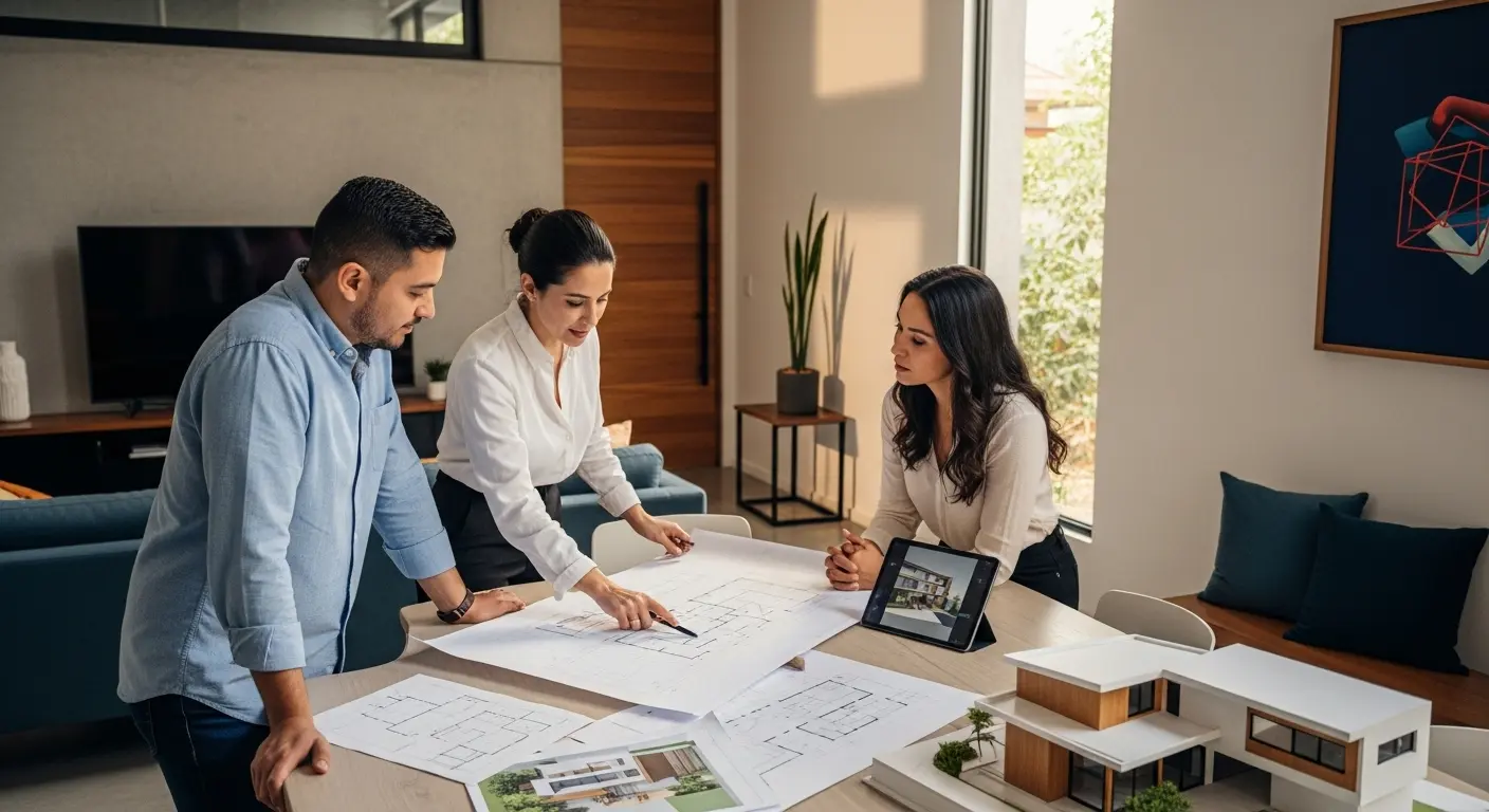 Arquitectos en El Salvador mostrando cuánto cuesta contratar un diseño arquitectónico único para una vivienda.